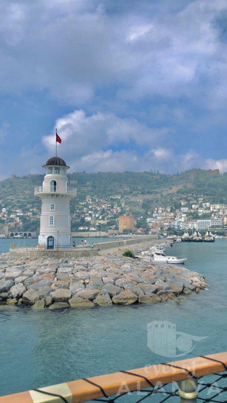 Alanya Lighthouse, it was so interesting when i saw it in a  -Salih, Nichirvan