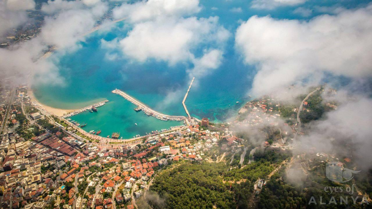 #summer #alanya #sky #sea -uçak, özkan