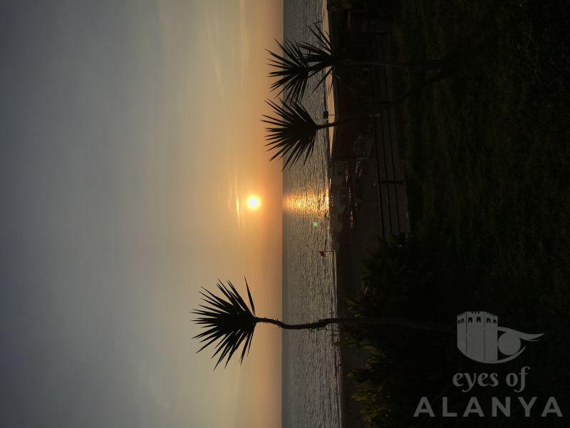Alanya’da gün batımı -Açık, Didem