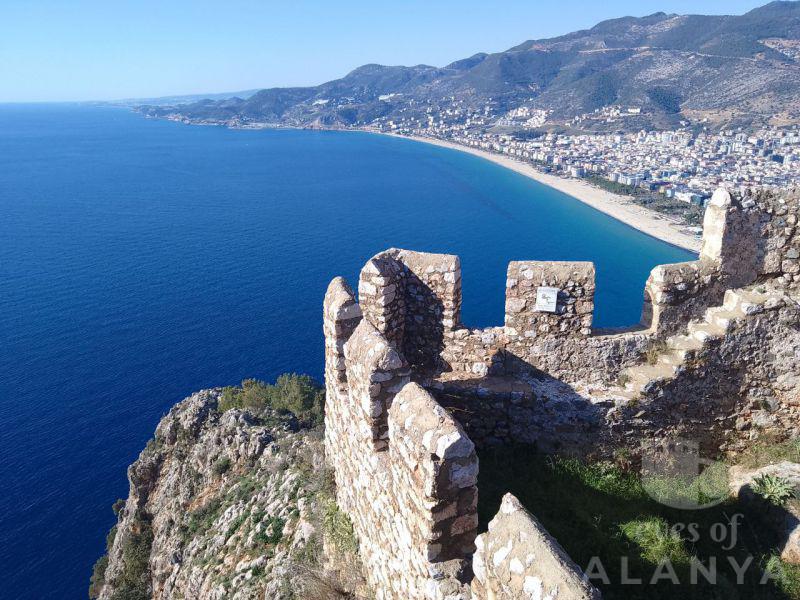 Cleopatra Beach from the city fortress -Morozova, Mila
