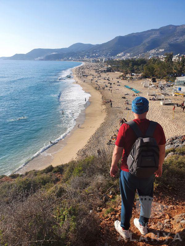 A tourist looks at Cleopatra Beach -Krivosheeva, Nadezhda