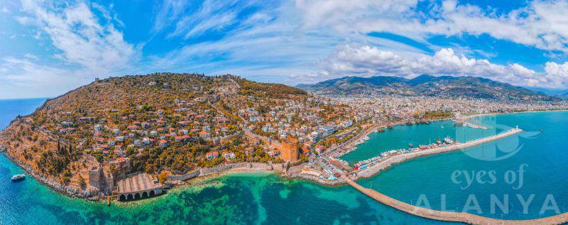alanya kale panorama -yılmaz, mehmet