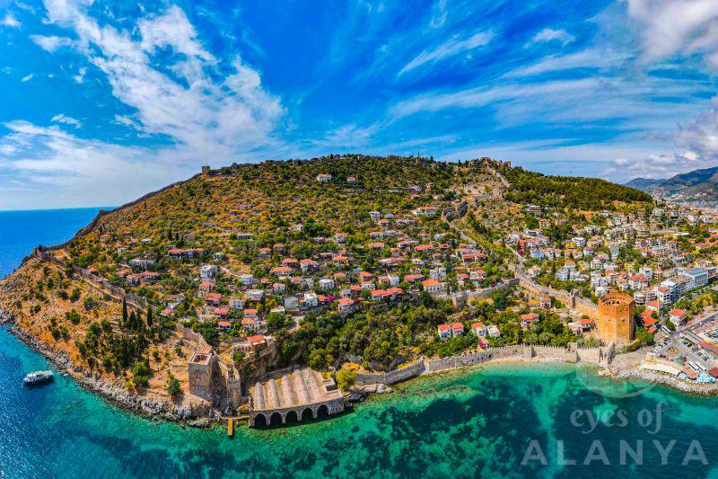 alanya kalesi havadan -Yılmaz, Sultan