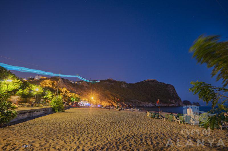 kleopatra sahili gece teleferik ve alanya kalesi -Yılmaz, Sultan