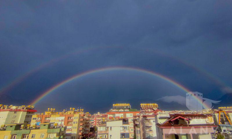 Rainbow winter in Alanya -Akilina, Katerina